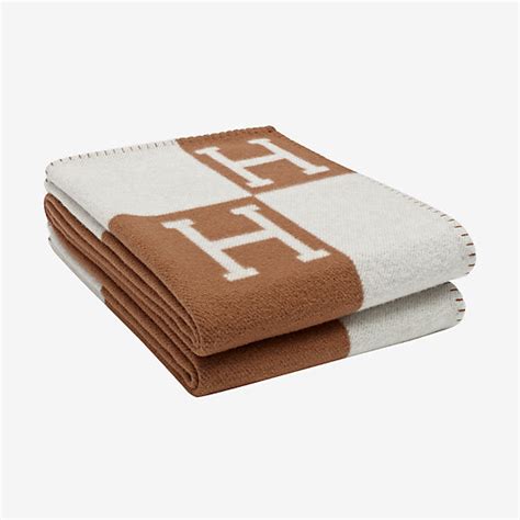 hermes camel blanket|hermes avalon throw blanket.